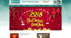 Desktop Screenshot of bvpharma.com.vn